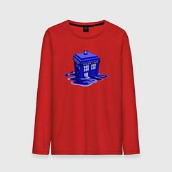 Мужской лонгслив Tardis ink