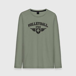 Мужской лонгслив Volleyball star