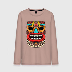 Мужской лонгслив Tiki mask