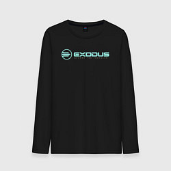 Мужской лонгслив Exodus logo