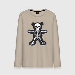 Мужской лонгслив Skeletor bear