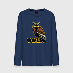 Мужской лонгслив Owls