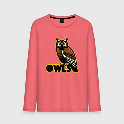 Мужской лонгслив Owls