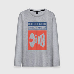 Мужской лонгслив Depeche Mode - Music for the masses merch