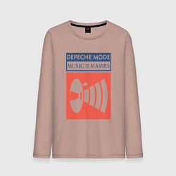 Мужской лонгслив Depeche Mode - Music for the masses merch