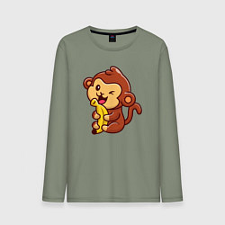 Мужской лонгслив Monkey banana