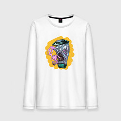 Мужской лонгслив Блендер-мимик