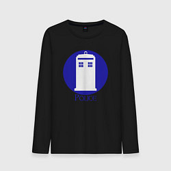 Мужской лонгслив Tardis police