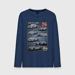 Мужской лонгслив Skyline GTR