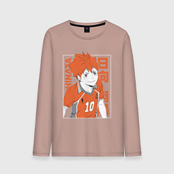 Мужской лонгслив Haikyuu!! Хаику Волейбол Хината Hinata