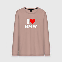 Мужской лонгслив I love my BMW