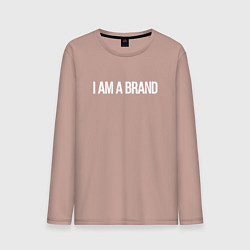 Мужской лонгслив I am a brand