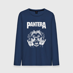 Мужской лонгслив Pantera rock dog
