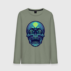 Мужской лонгслив Skull mood