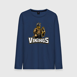 Мужской лонгслив Vikings team