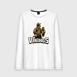 Мужской лонгслив Vikings team