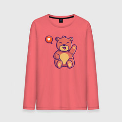 Мужской лонгслив Lovely bear