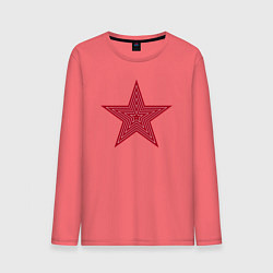 Мужской лонгслив USSR red star