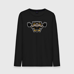 Мужской лонгслив Power gym man