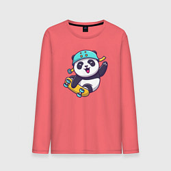 Мужской лонгслив Skater panda