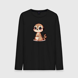 Мужской лонгслив Милый сурикат