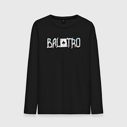 Мужской лонгслив Balatro logo