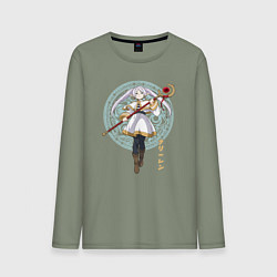 Мужской лонгслив Волшебница Фрирен