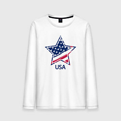 Мужской лонгслив Star - USA