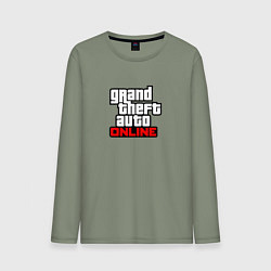 Мужской лонгслив GTA online logo game