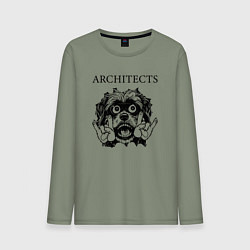 Мужской лонгслив Architects - rock dog