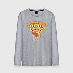 Мужской лонгслив Pizza face