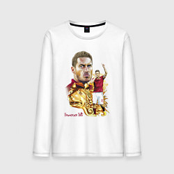 Мужской лонгслив Франческо Тотти капитан Ромы - Италия