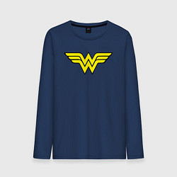 Мужской лонгслив Wonder woman logo