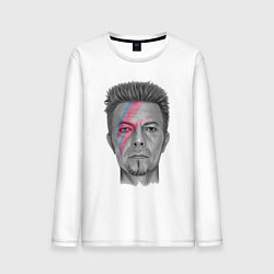 Мужской лонгслив David Bowie rock singer