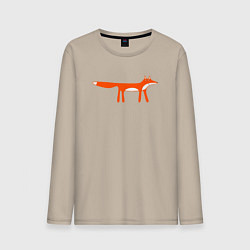 Мужской лонгслив Funny fox