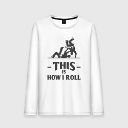 Мужской лонгслив Judo how i roll