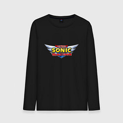 Мужской лонгслив Team Sonic racing - logo