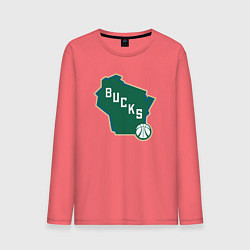 Мужской лонгслив Bucks team