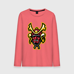 Мужской лонгслив Samurai face