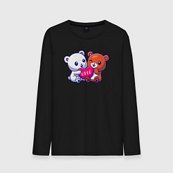 Мужской лонгслив Teddy love