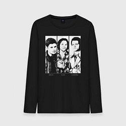 Мужской лонгслив Винчестеры трио чб