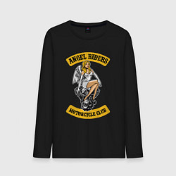 Мужской лонгслив Ангельские гонщики