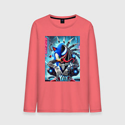 Мужской лонгслив Sonic-Venom - ai art fantasy