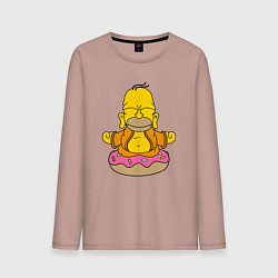 Мужской лонгслив Homer yoga