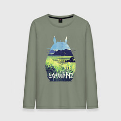 Мужской лонгслив Nature Totoro