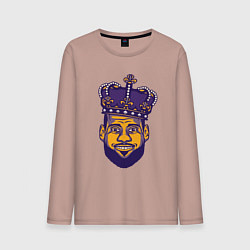 Мужской лонгслив Король Джеймс