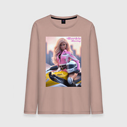 Мужской лонгслив Barbie racing - Kawasaki Ninja