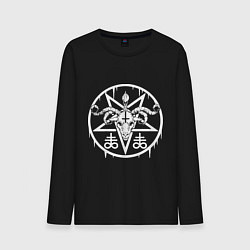 Мужской лонгслив Satan hail