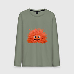 Мужской лонгслив Fluffy monster orange