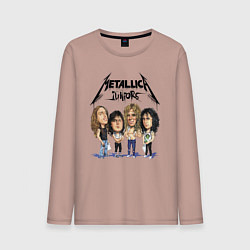 Мужской лонгслив Metallica juniors - cartoon